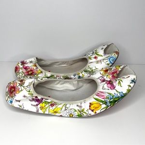 MaLu Monarch Butterfly Ballerina Peep Toe Shoes